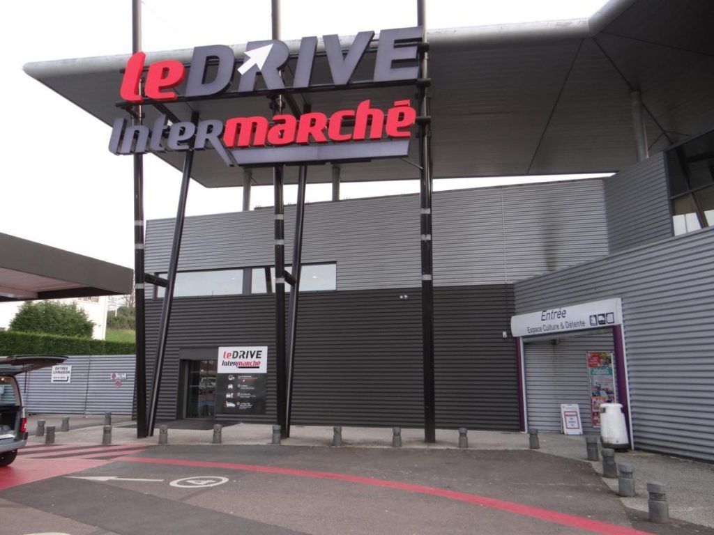 MT Peintures : peinture bardage Drive Intermarché à Limoges Ventadour