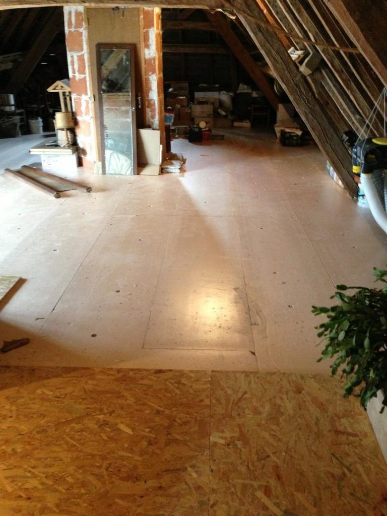 MT Peintures : isolation de combles avec polystyrène