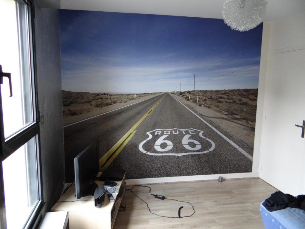 MT Peintures : trompe l'oeil dans une salle de jeux