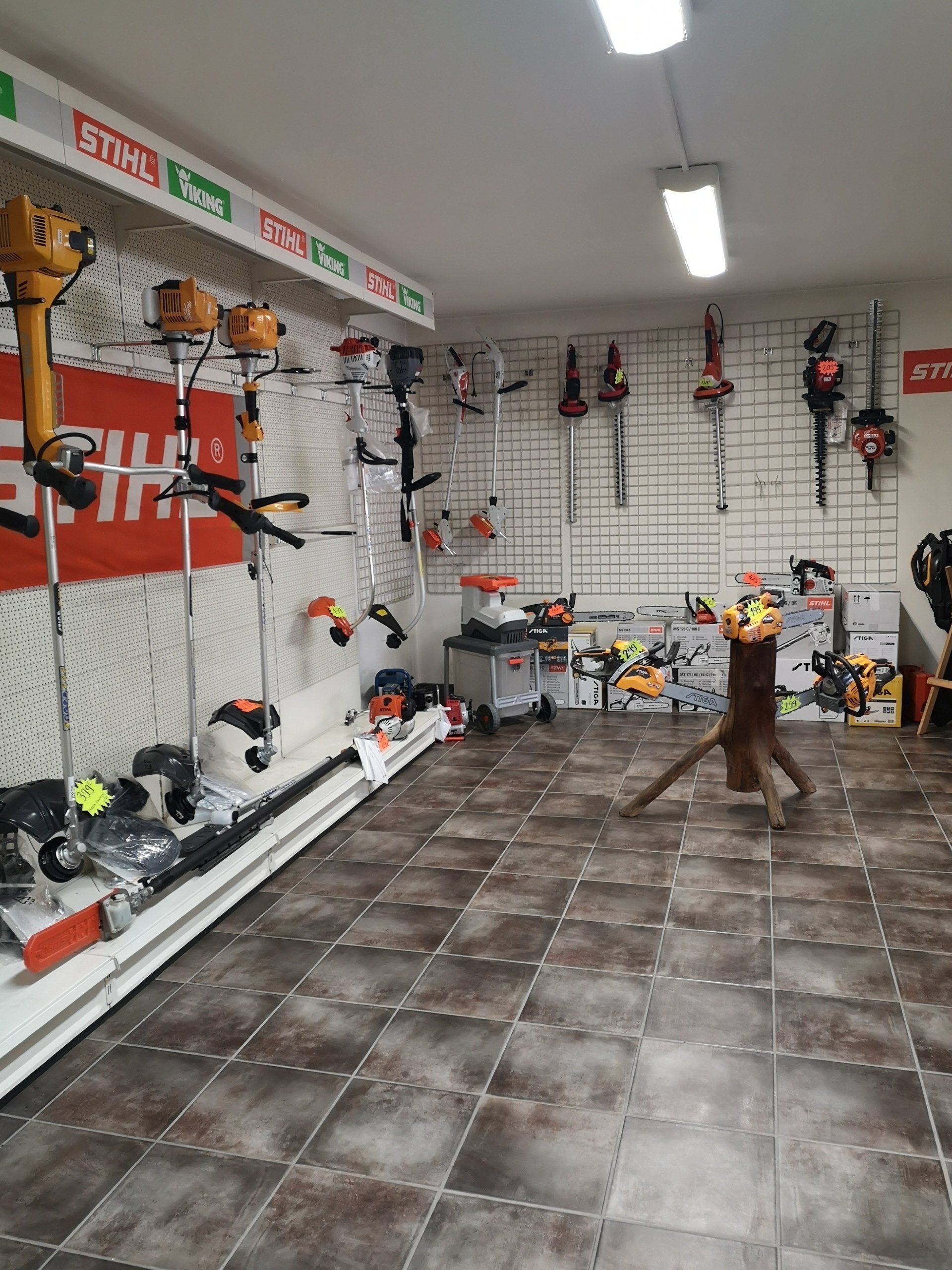 Rotofil accroché à un mur