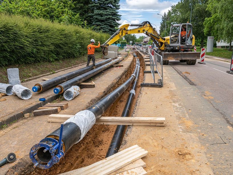 Une équipe expérimentée en chauffage à distance en Valais - GMTS SA