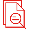 Papier avec une loupe