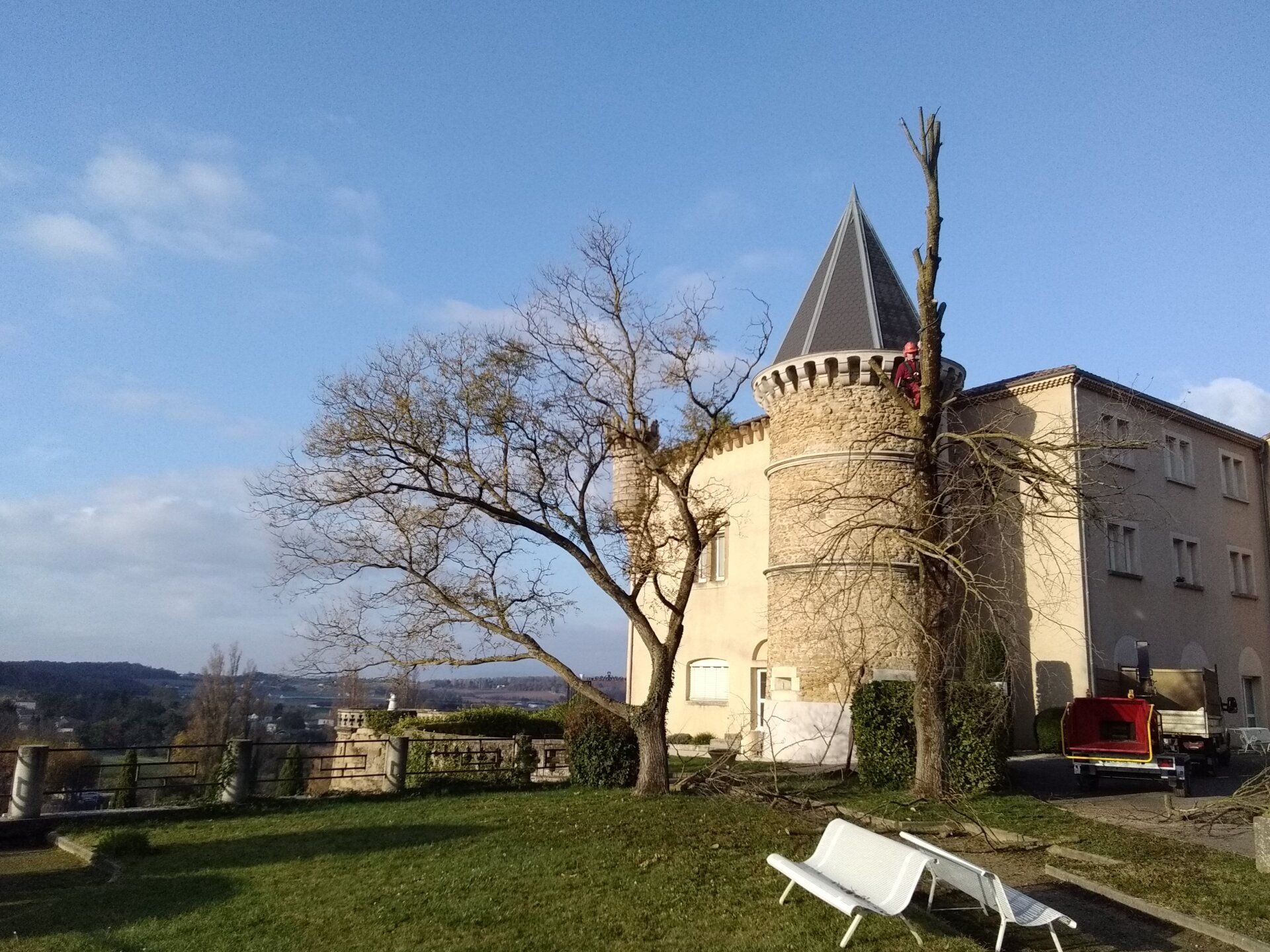 Abattage par démontage