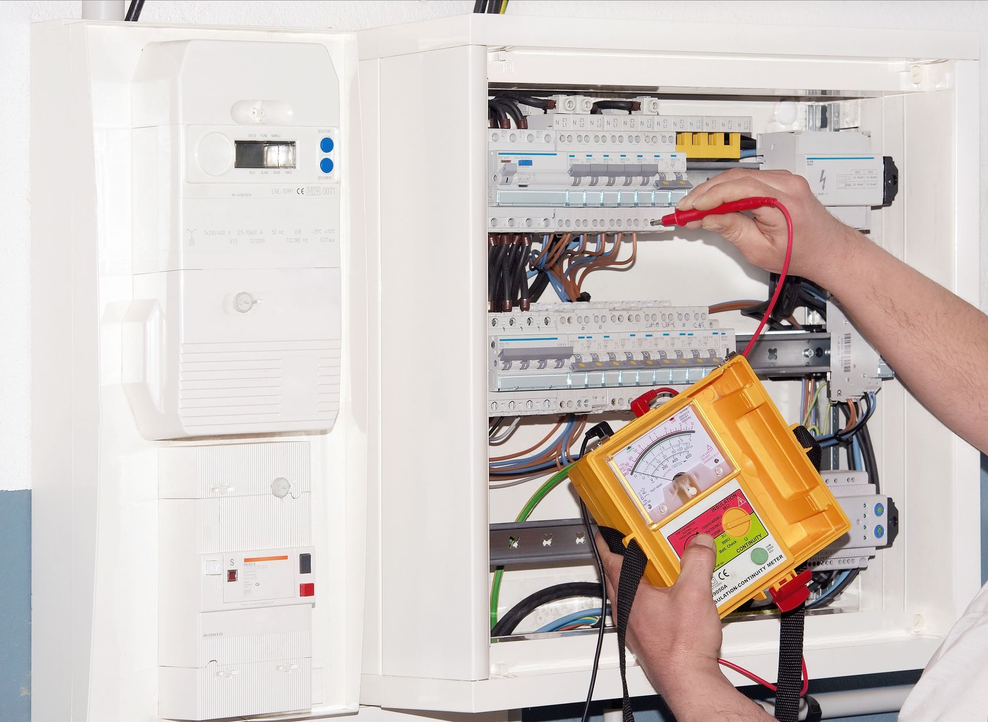 Image d'ampermètre et de compteur électrique