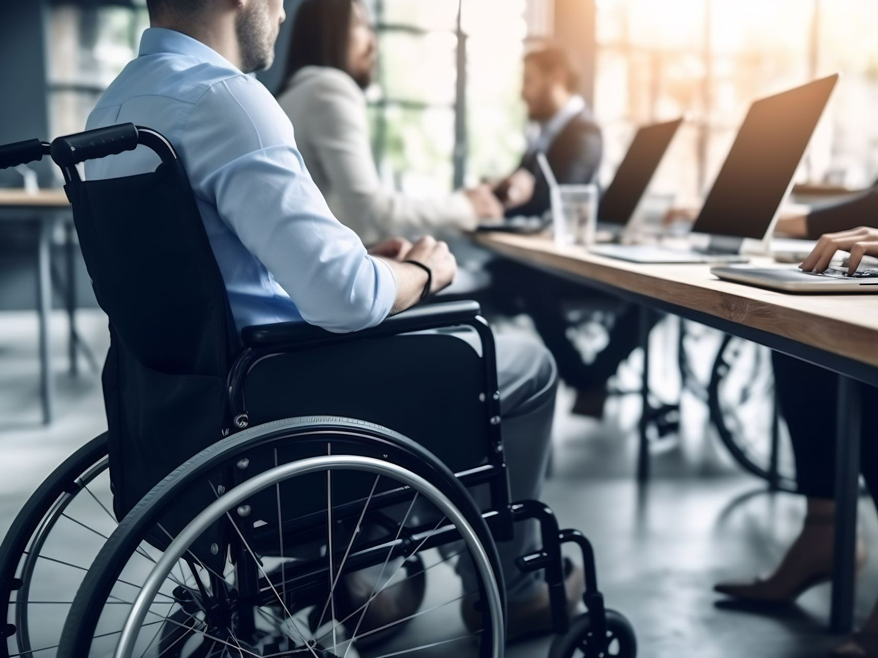 Salarié en fauteuil roulant : les avocats de l'Étude vous permettent en tant qu'entreprise mais aussi salarié de connaitre vos devoirs et vos droits.
