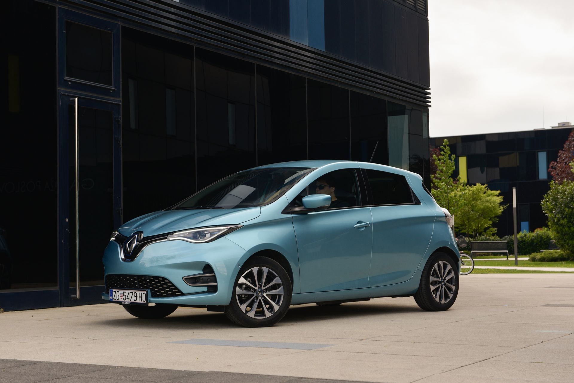Renault Zoe électrique.