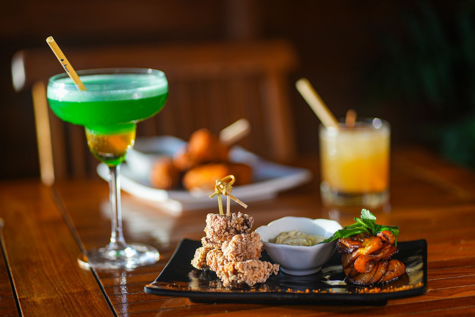 Cocktails et tapas