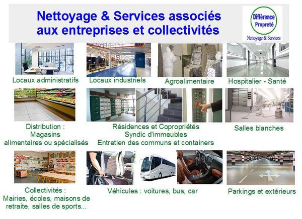 Différence Propreté à Angers ( 49 ) Nettoyage et Services Associés 