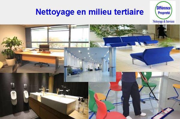 Différence Propreté à Angers (49 ) Nettoyage en milieu tertiaire