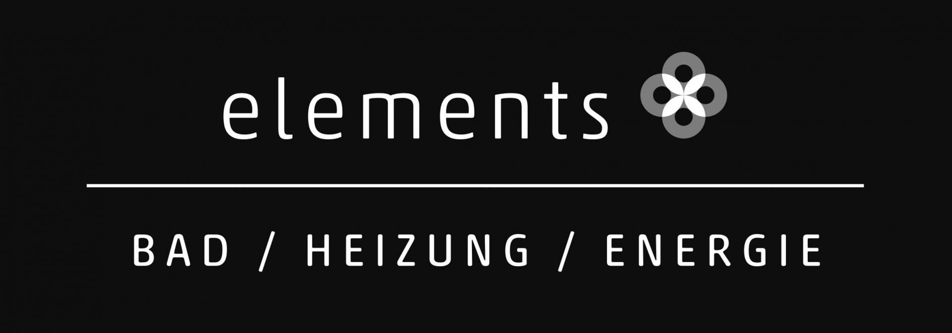Elements Fachgroßhandel/
Badaustellung Logo