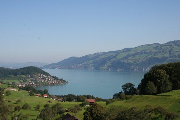 Ausblick - Restaurant Kreuz - Krattigen