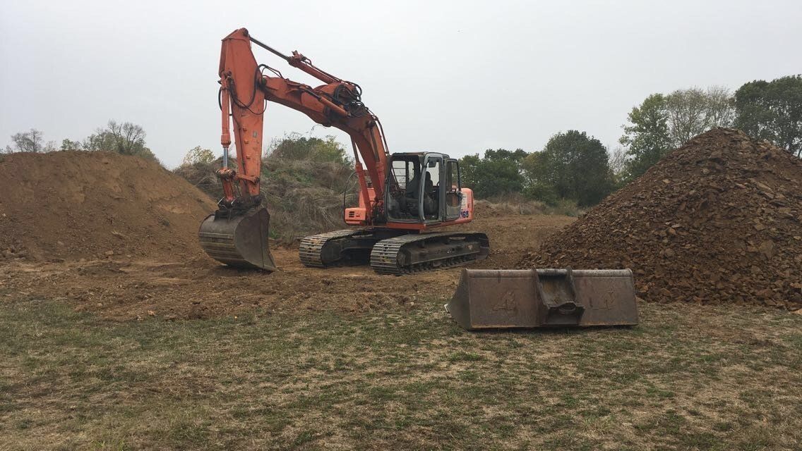 Travaux de terrassement