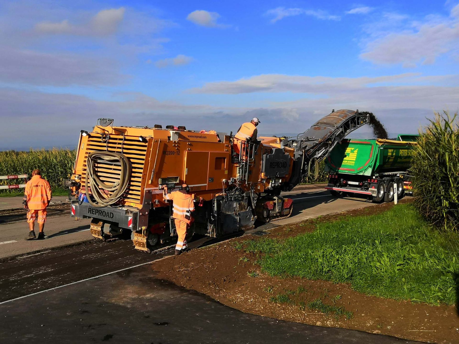 Strassenbau | Peter Ott Ingenieurbüro für Hoch- & Tiefbau | Zug, Mettmenstetten, Steinhausen