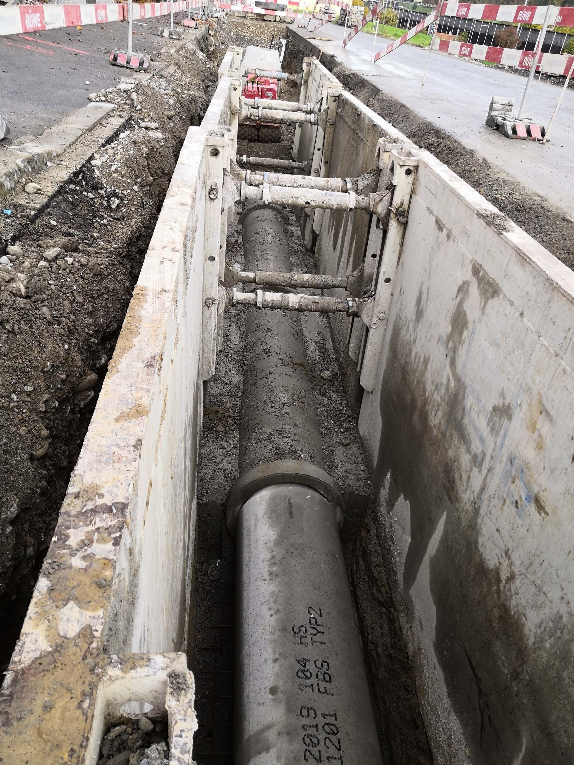 Werkleitungsbau | Peter Ott Ingenieurbüro für Hoch- & Tiefbau | Zug, Mettmenstetten, Steinhausen