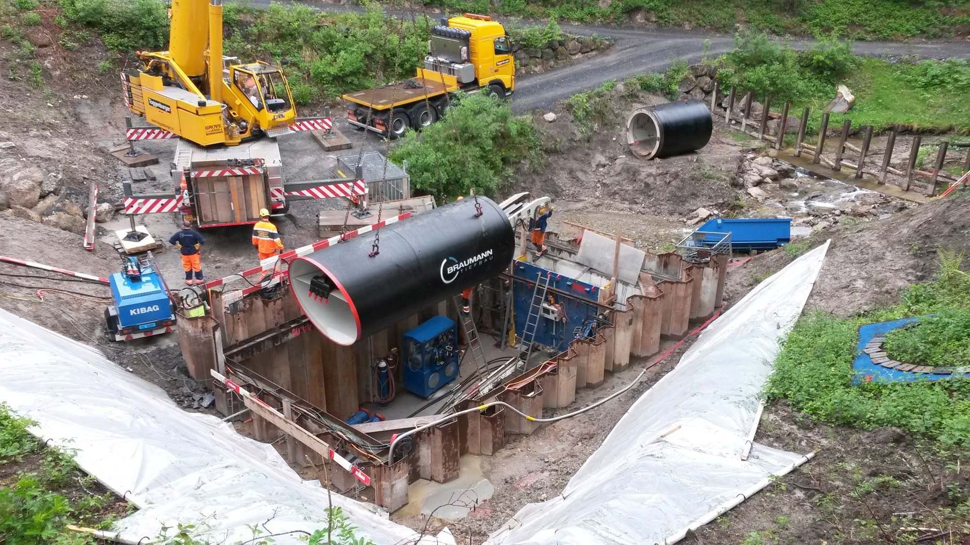 Gewässerbau | Peter Ott Ingenieurbüro für Hoch- & Tiefbau | Zug, Mettmenstetten, Steinhausen