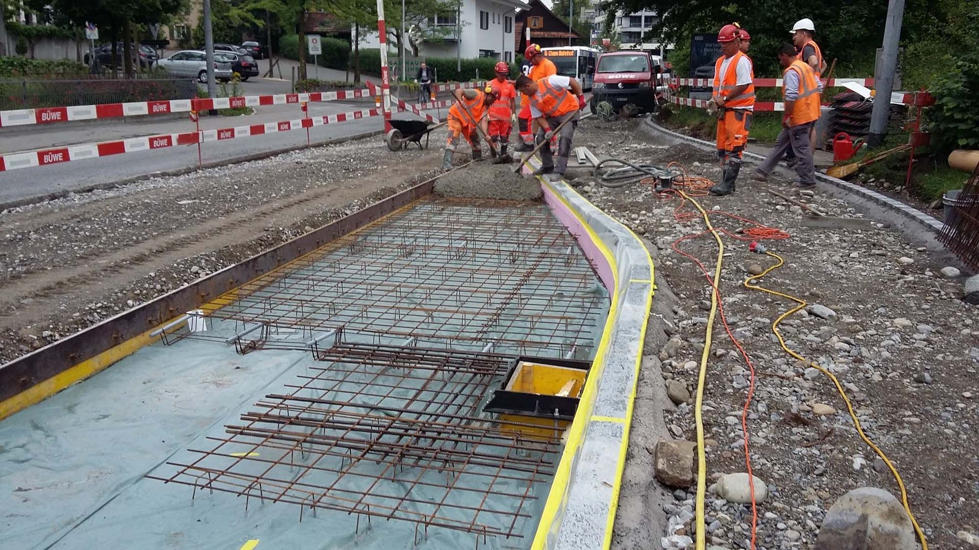 Strassenbau | Peter Ott Ingenieurbüro für Hoch- & Tiefbau | Zug, Mettmenstetten, Steinhausen