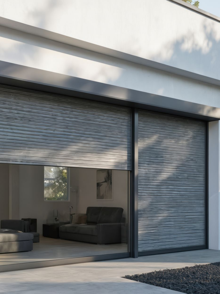 Volet roulant et baie vitrée