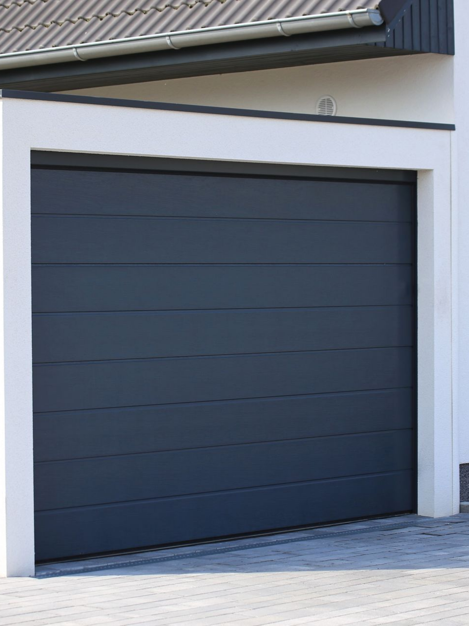 Porte de garage fermée