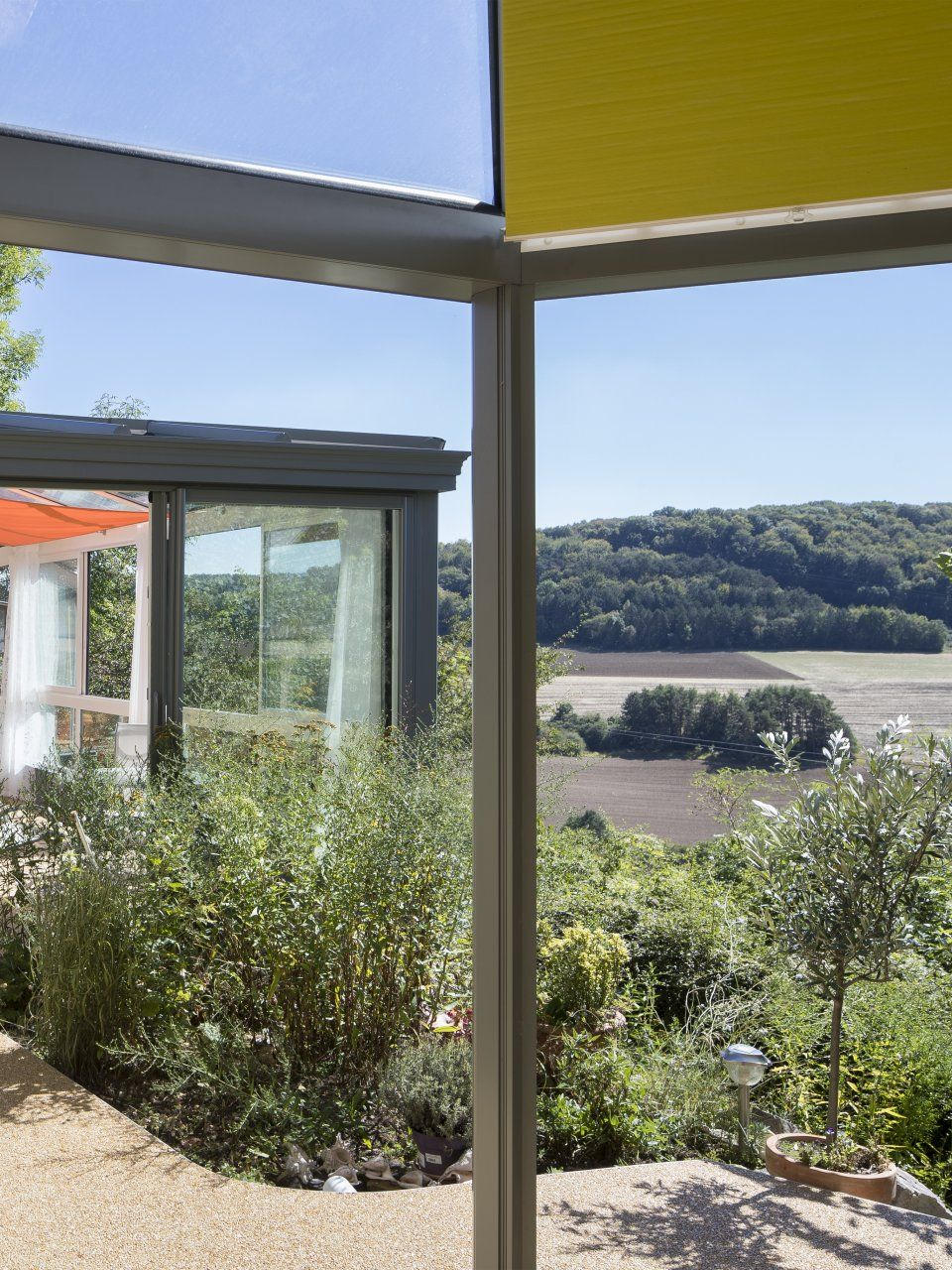 Ossature d'une pergolas en aluminium