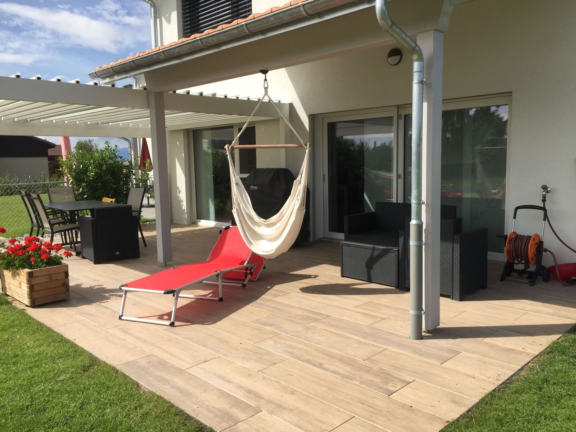 Terrasse en grès-céram - Passiflore Jardin Sàrl