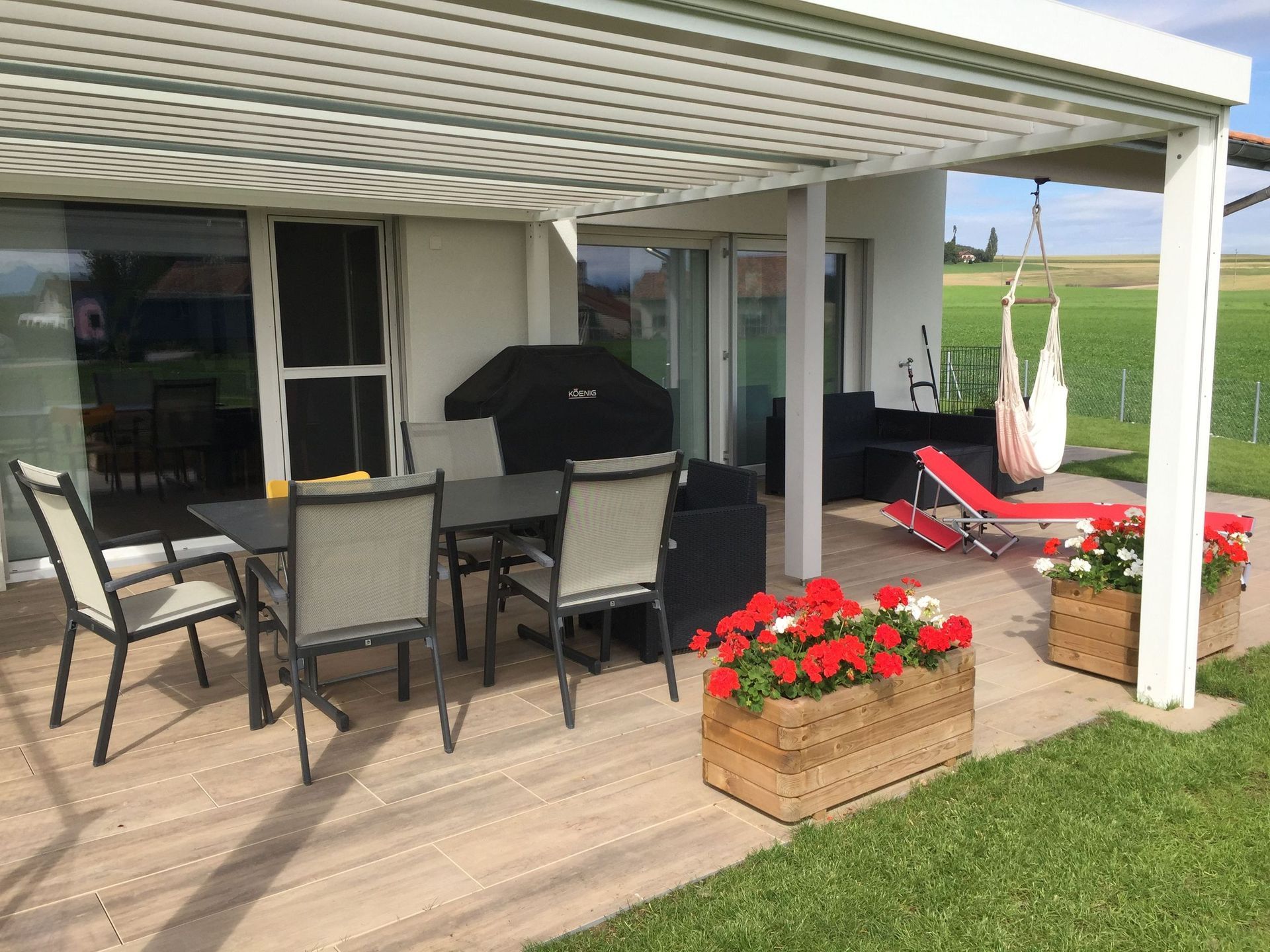 Terrasse en grès-céram - Passiflore Jardin Sàrl