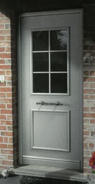 Porte d'entrée Aluminium moderne