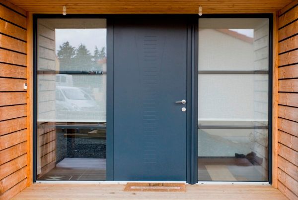 porte d'entrée aluminium