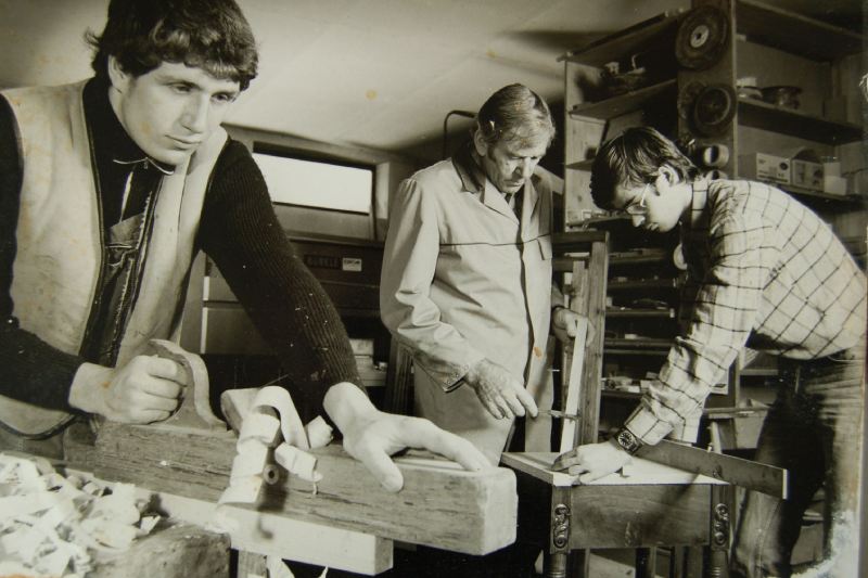 Mitarbeiter von Die Tischlerei Schmidt & Schäfers GmbH & Co. KG anno 1963