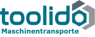 Ein blau-graues Logo für Toolido Maschinentransporte