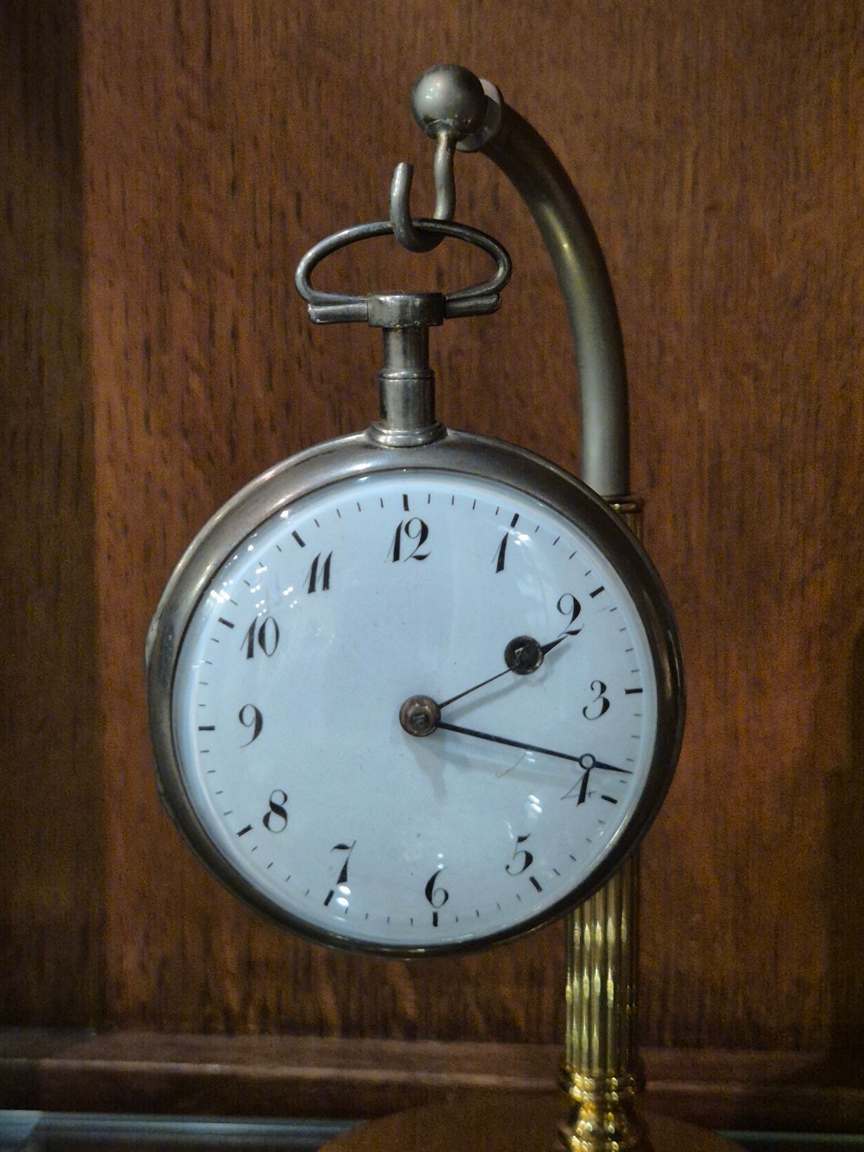 Montre de poche, coq en vue