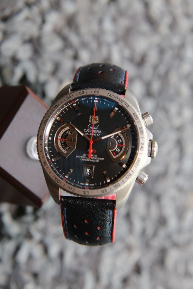 Tag Heuer Grand Carrera, chronographe, calibre 17