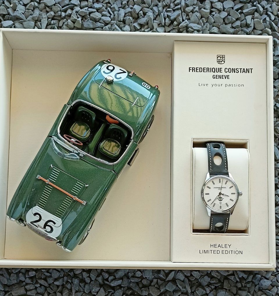 Coffret Frédérique Constant, voiture Healey
