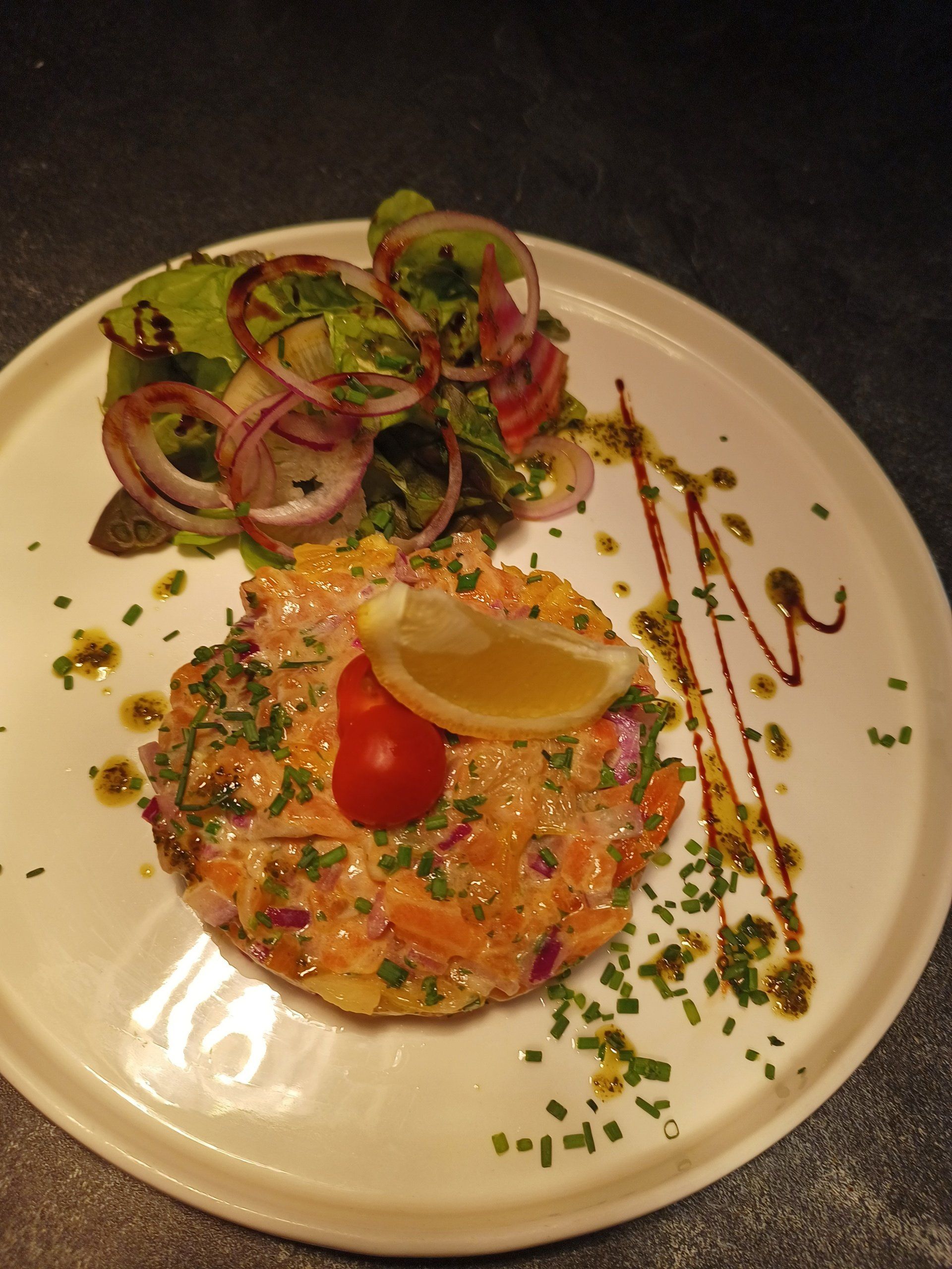 Tartare de saumon