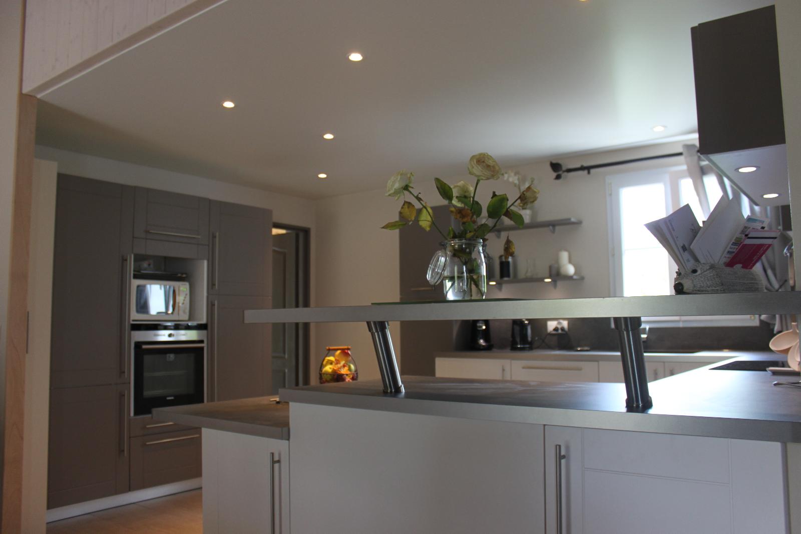 Plafond tendu île d