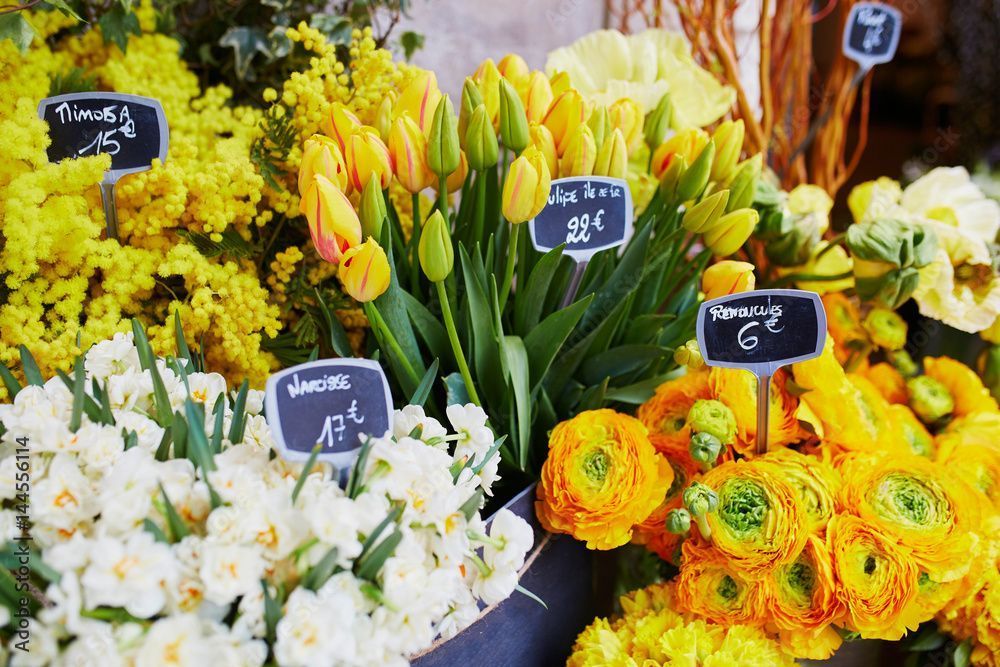 Blumen in einem Blumengeschäft