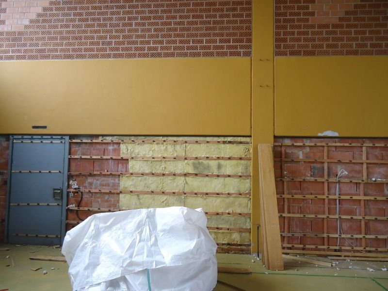 Entfernung von Asbest aus Schule