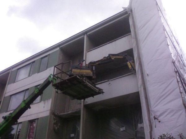 Kerrostalolla nostokurki
