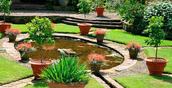 Paysagistes - Jardin avec bassin