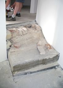 Projekt von Die Schreinerei T.H., Inh. Schreinermeister Thomas Herbert: Treppe vorher