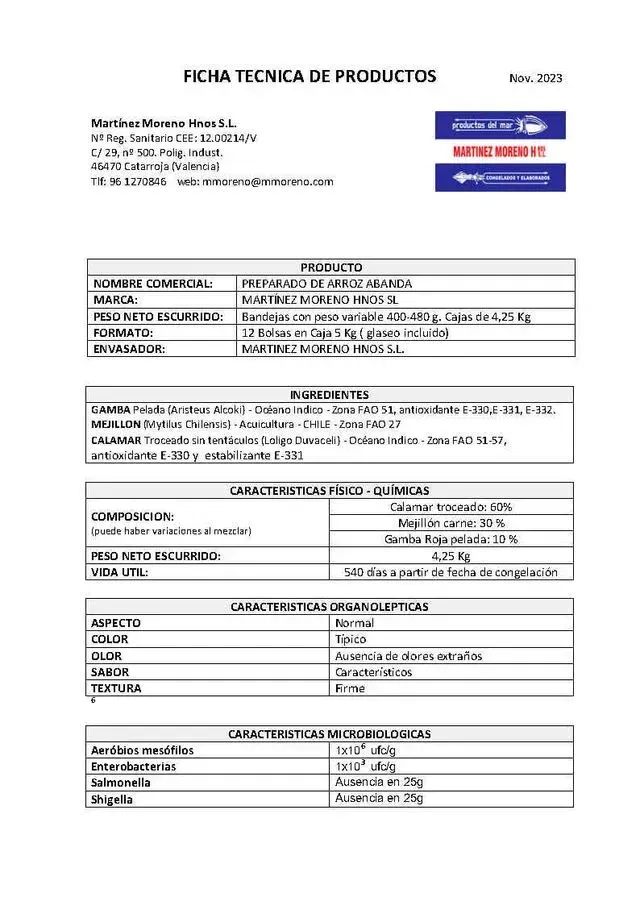 Una hoja de papel blanca con mucha información.