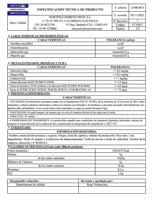 Una hoja de papel con mucha información