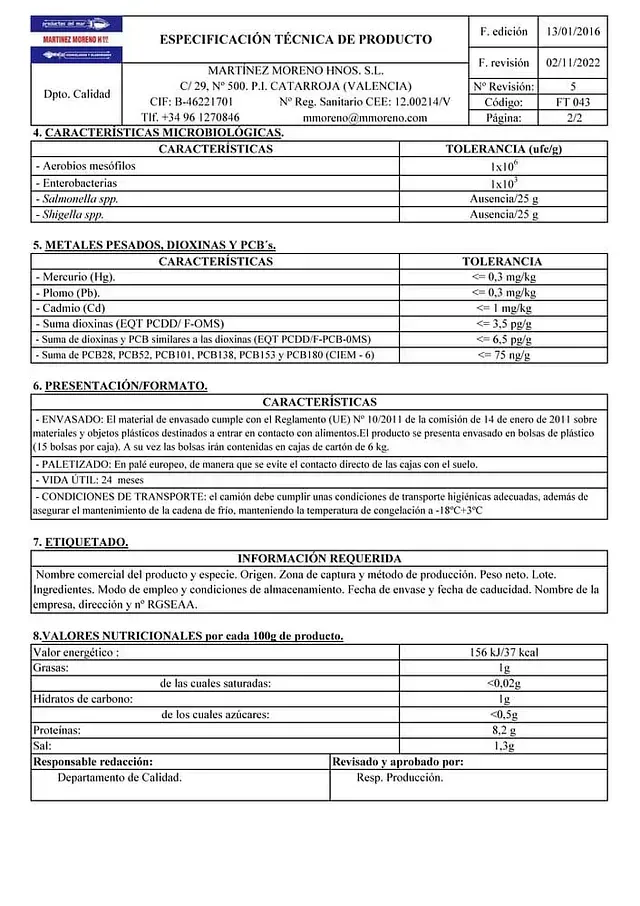 Una hoja de papel blanca con mucha información.