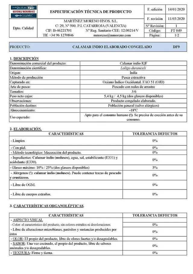 Una hoja de papel con mucha información