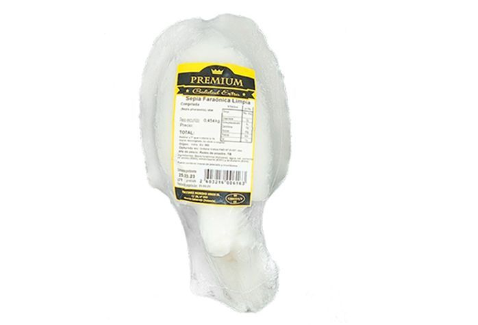 Un artÃculo blanco con una etiqueta amarilla que dice premium