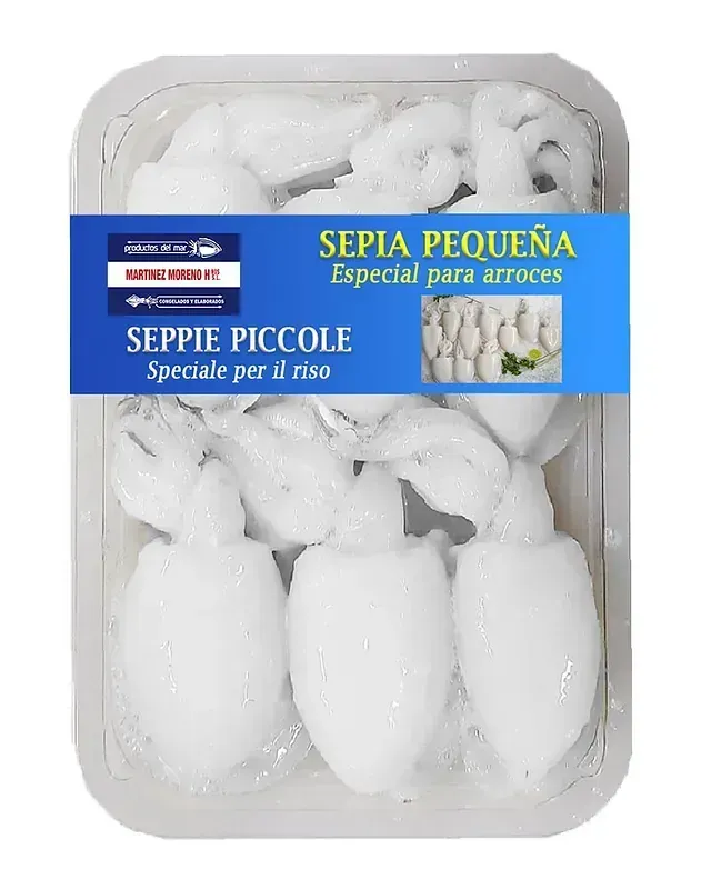 Un paquete de sepia pequena especial para arroz