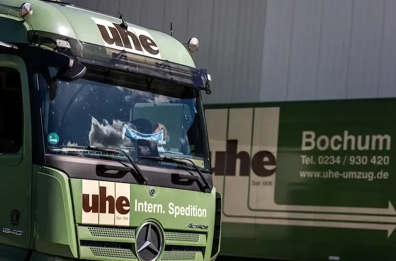 Privatumzug in Bochum – Möbeltransport durch das Umzugsunternehmen Uhe