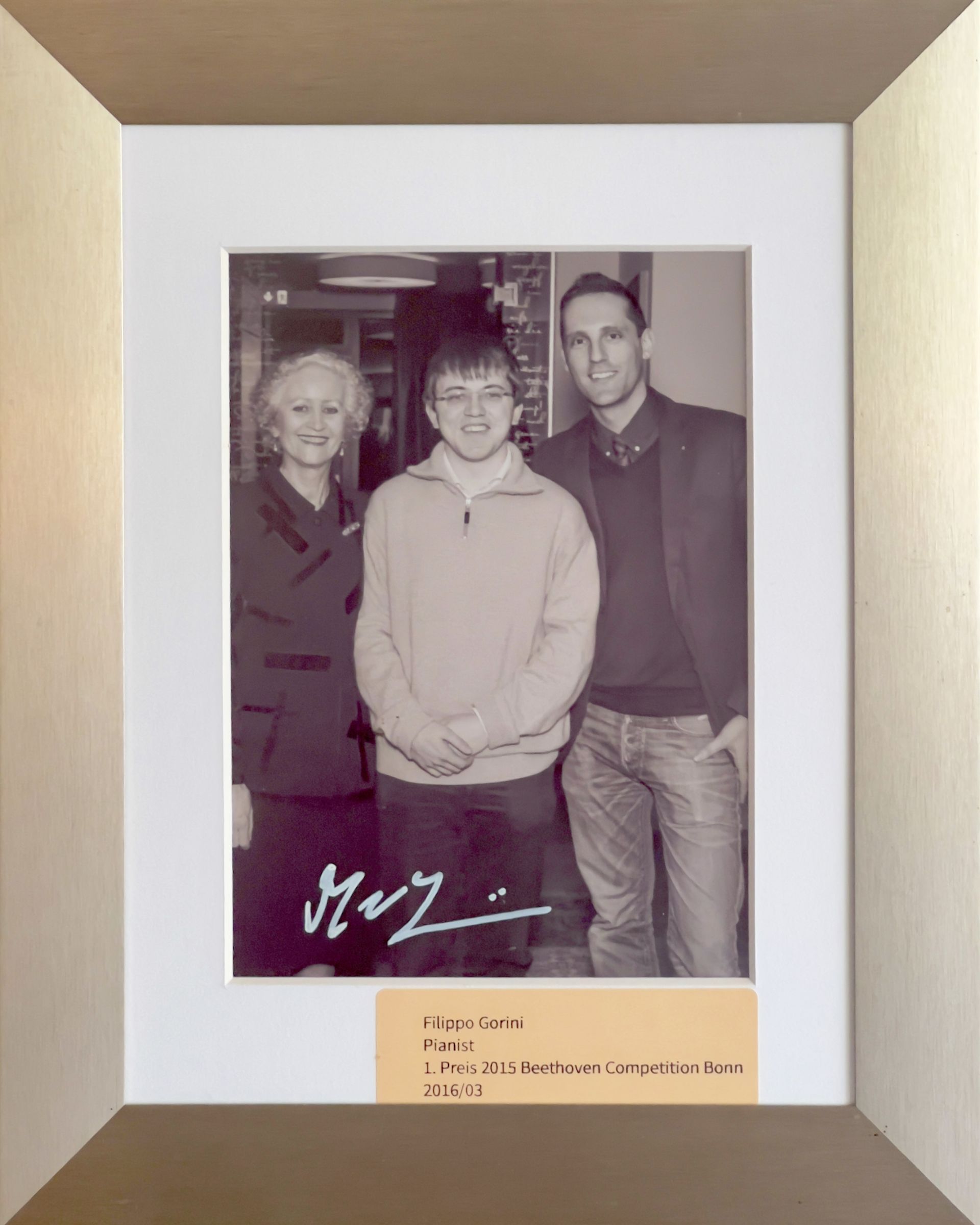 Autogramm Filippo Gorini