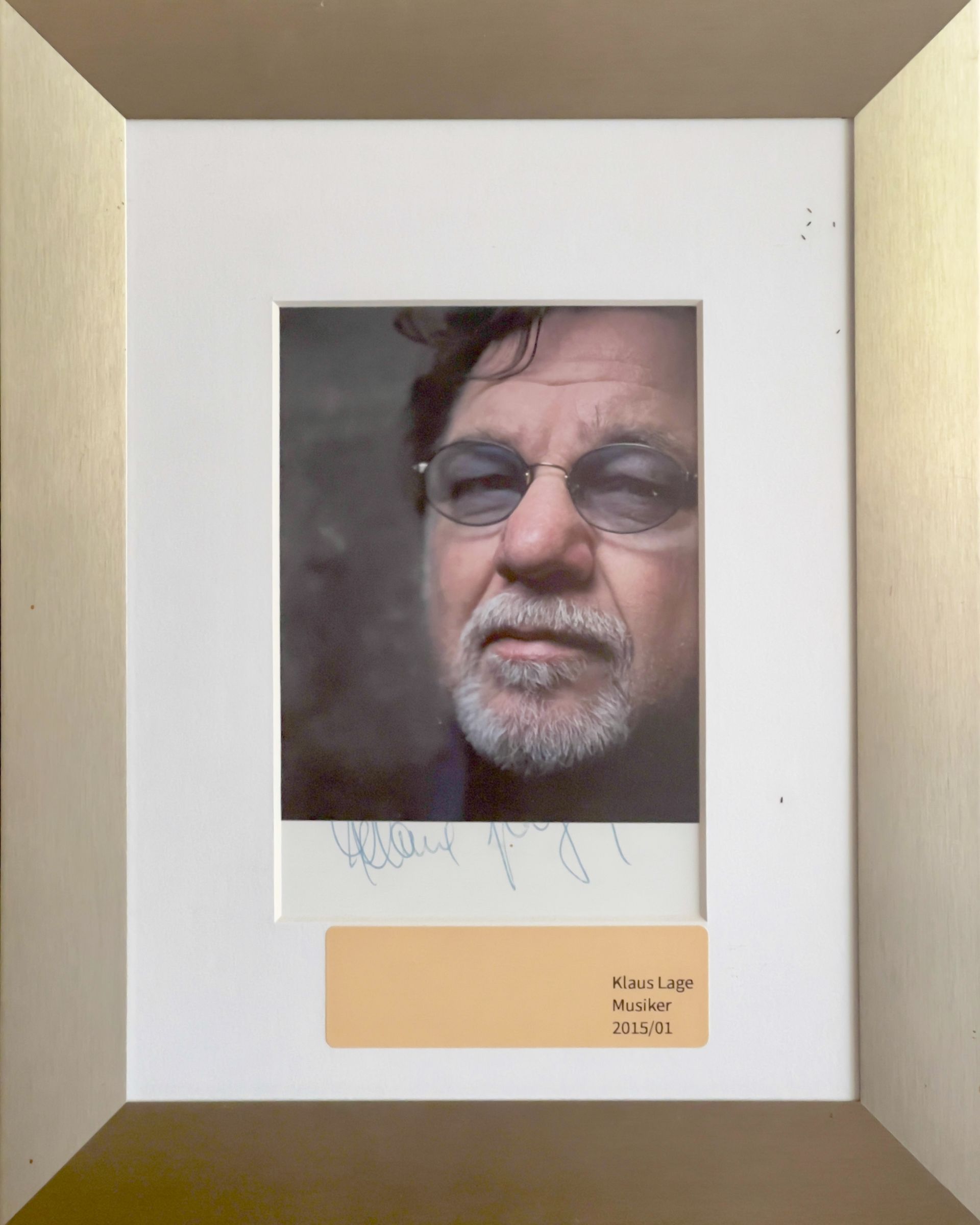 Autogramm Klaus Lage