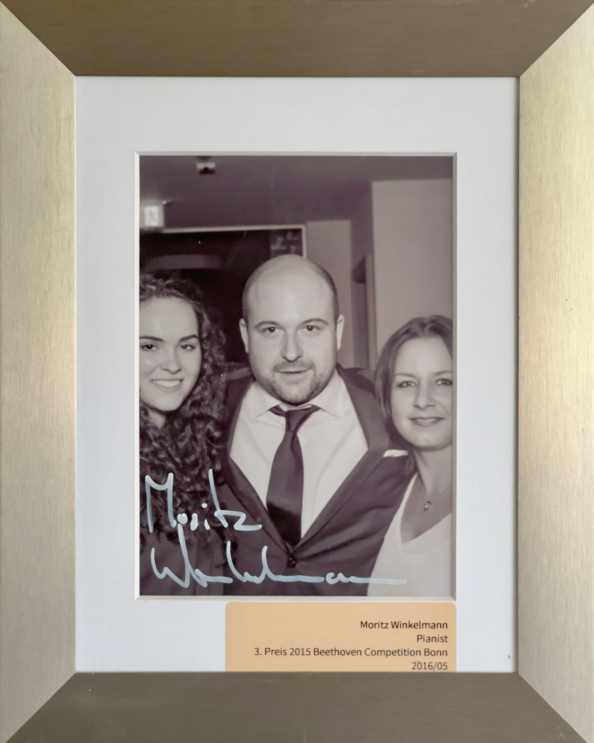 Autogramm Moritz Winkelmann