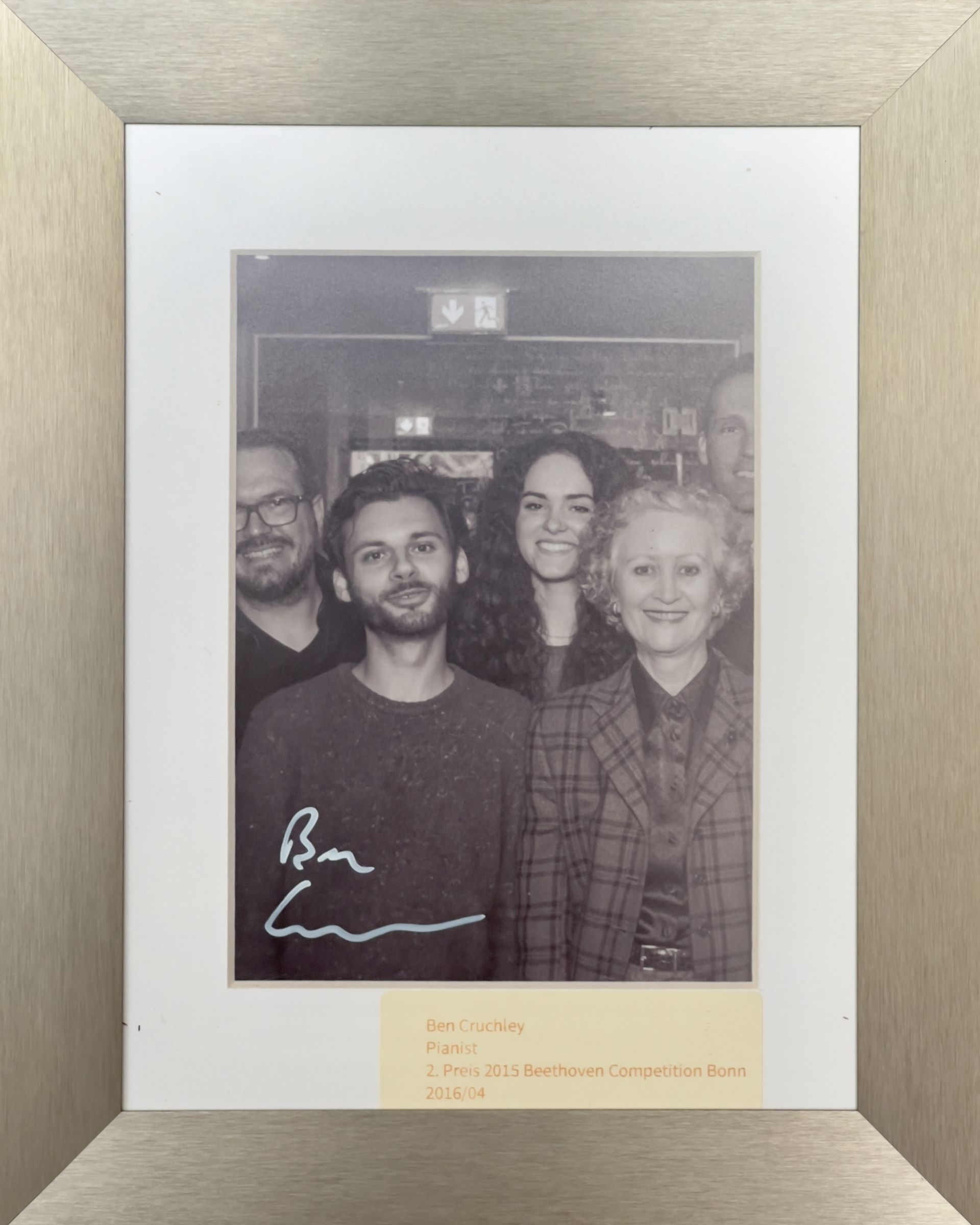 Autogramm Ben Cruchley